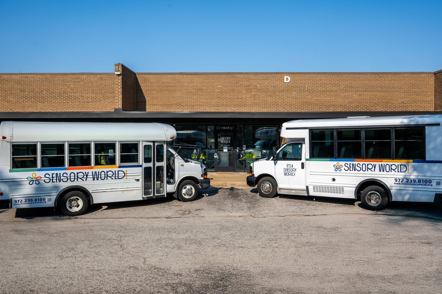 It’s a Sensory World Buses Turn into Rolling Art