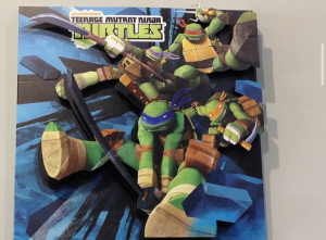 Superhero Teenage Mutant Ninja Turtles POP display