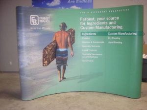 Farbest Brands display for events and trade shows