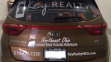 Custom rear vehicle wrap for Key Realty