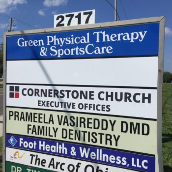 Sign for Green Physical Therapy & Sports Care