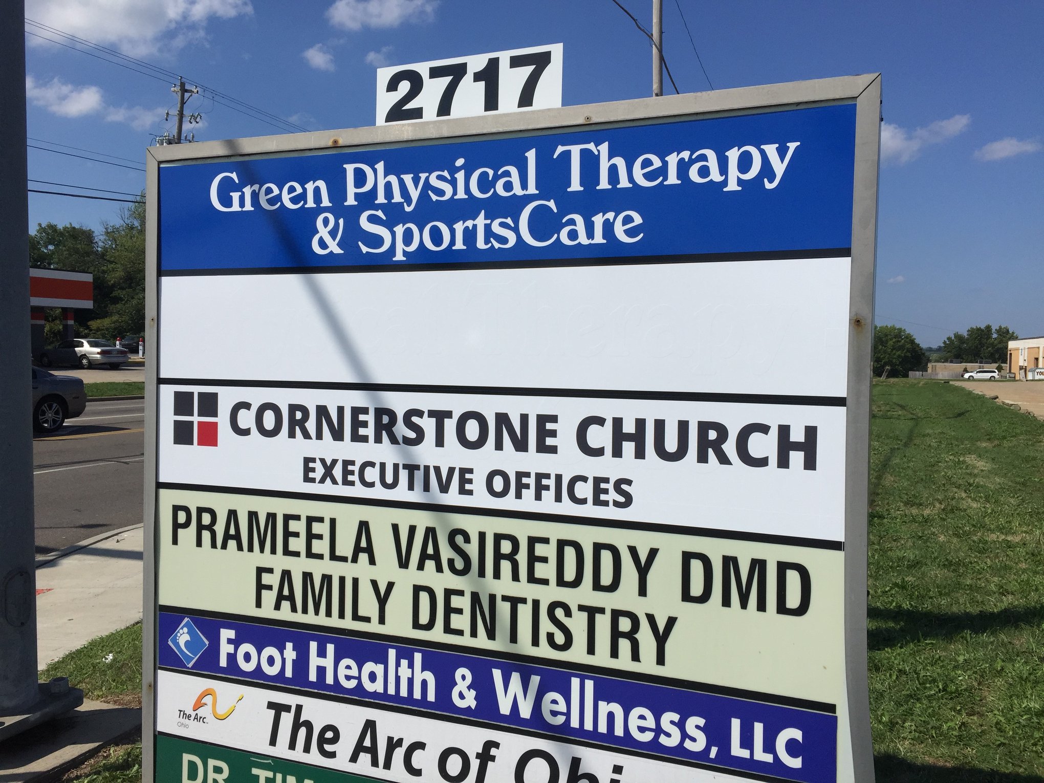 Sign for Green Physical Therapy & Sports Care