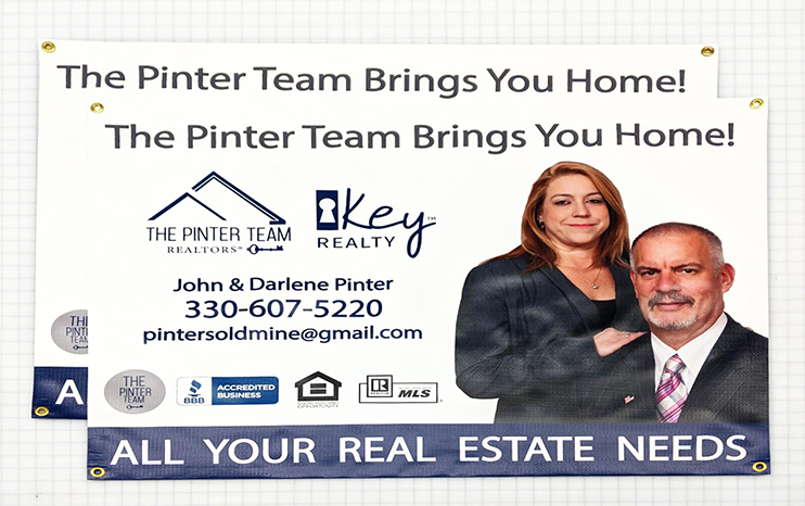 Real Estate Banners for Key Realty's Pinter Team Akron