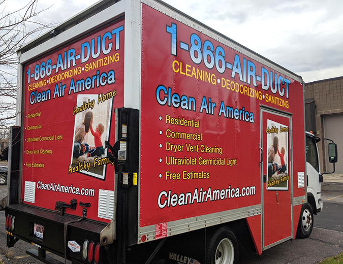 Clean Air Box Truck #2 Wrap