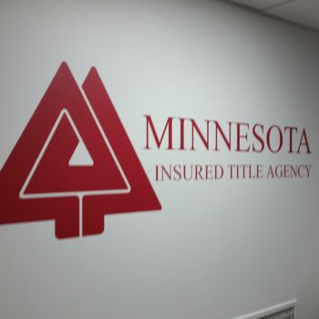 minnesota insured title agency wall vinyl graphic decal akron