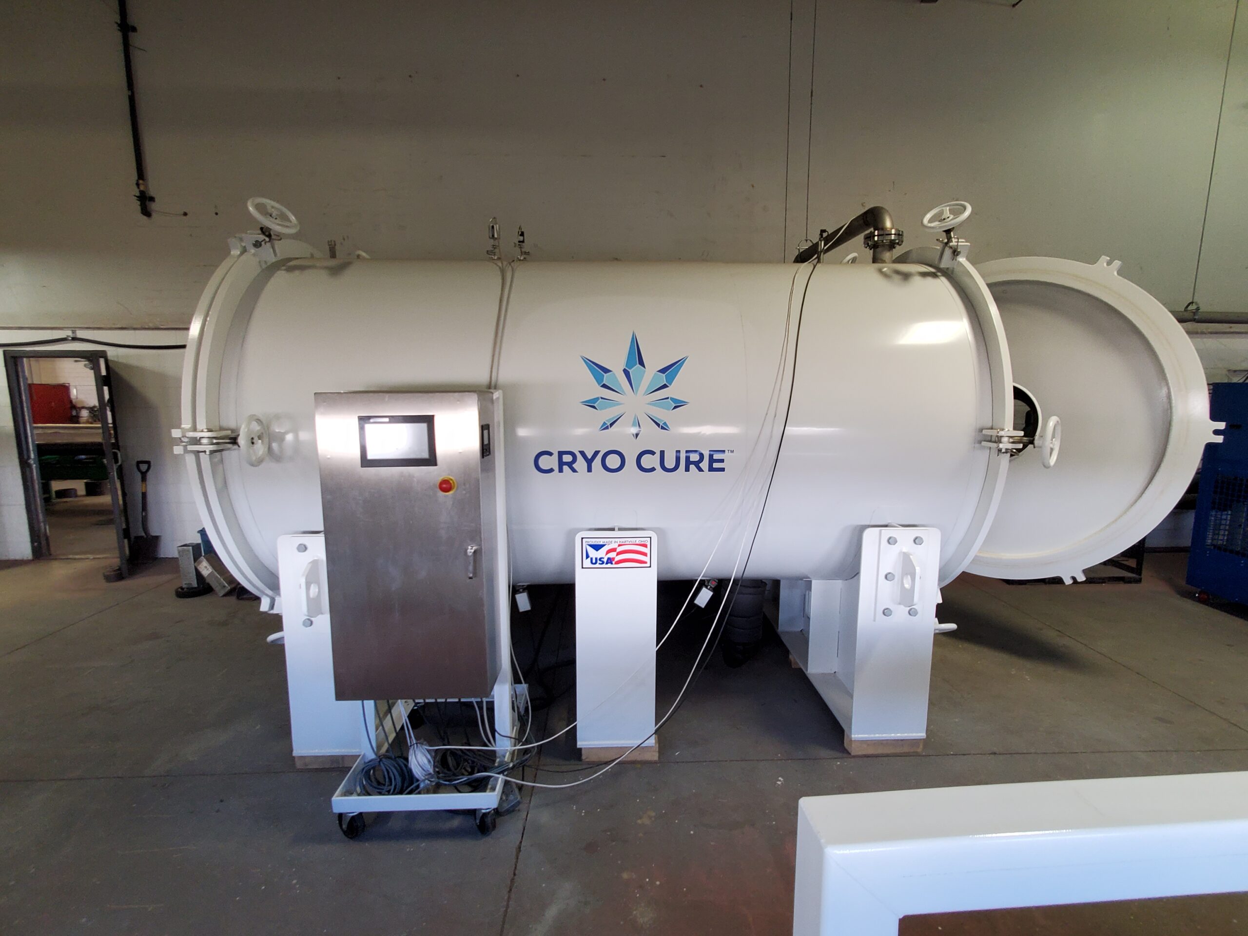 Cryo Cure vinyl decal graphic akron