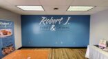Robert J Catering & Events custom wall graphic decal sign akron