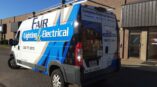 fair lighting and electrical vehicle wrap van custom graphics akron