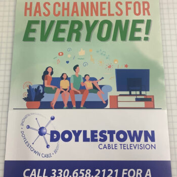 Doylestown Cable Sign Poster Akron