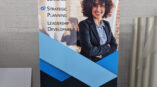 Finding Leaders Retractable Standing Banner Akron