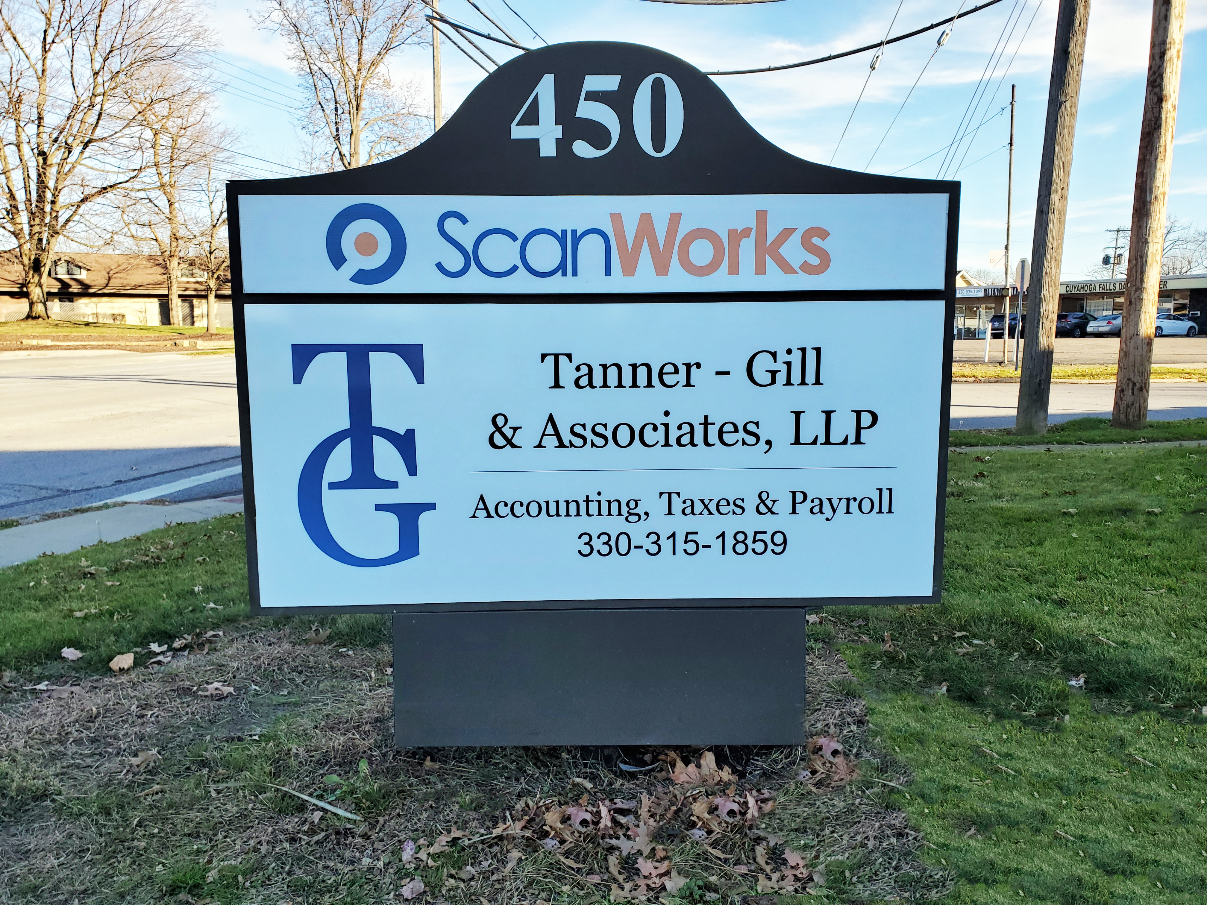 Tanner - Gill Custom Cut Outdoor Signage Akron