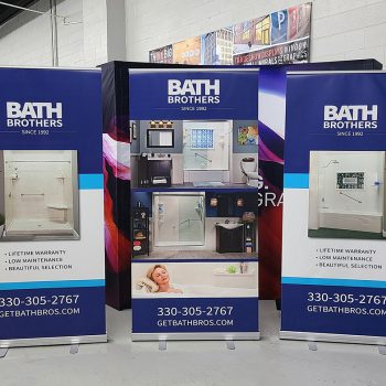 Bath Brothers Trade Show Retractable Banners Akron