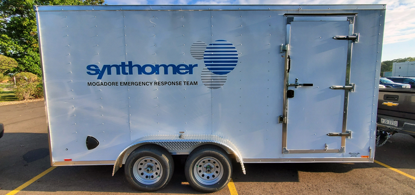 Synthomer Custom Decal Trailer Graphics Akron