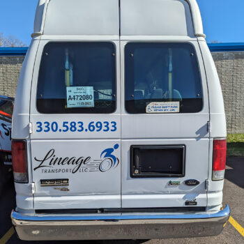 Lineage Transport Custom Van Decals Akron