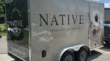 Native Landscaping Trailer Wrap