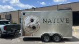 Native Landscaping Trailer Wrap