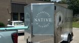 Native Landscaping Trailer Wrap