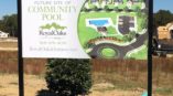 Big image displaying Royal Oaks future site for a community pool