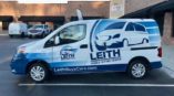 Leith Mobile Buying Center advertisement vehicle