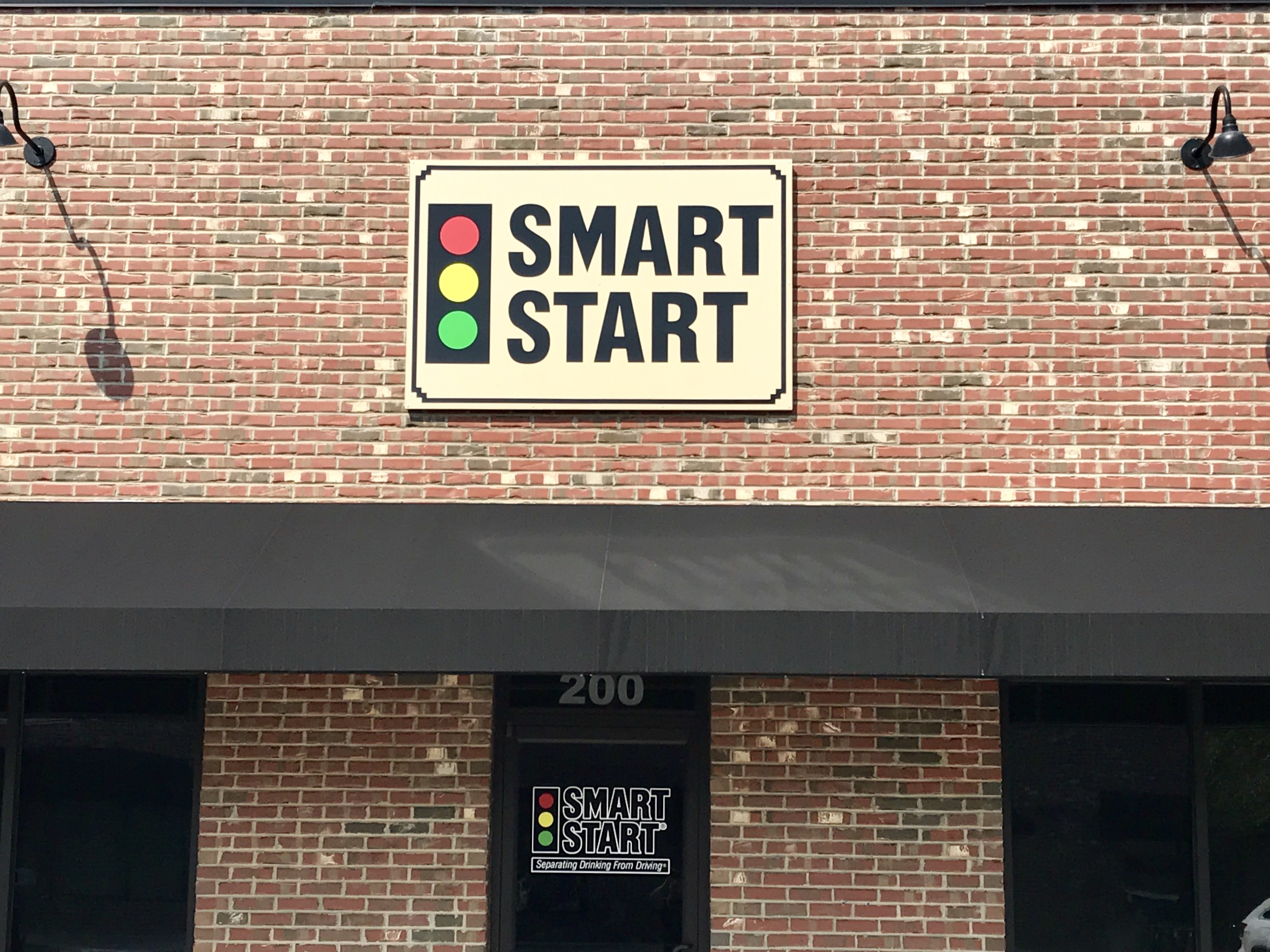 Smart Start exterior storefront sign 