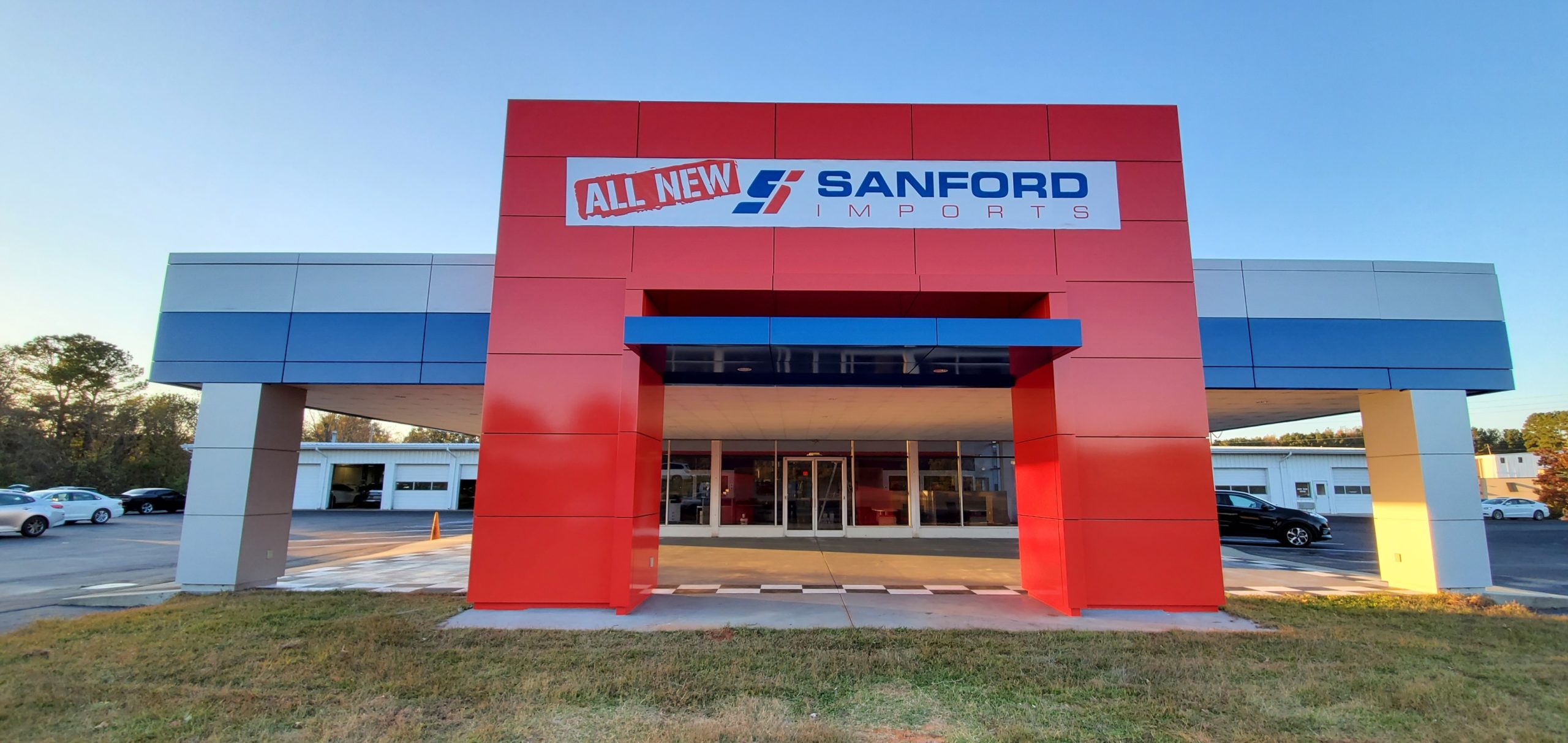 Sanford Imports_Building Wrap