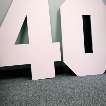 40 Event Graphic Numbers