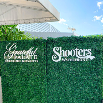 Dimensional Signage Outside in Boca Raton