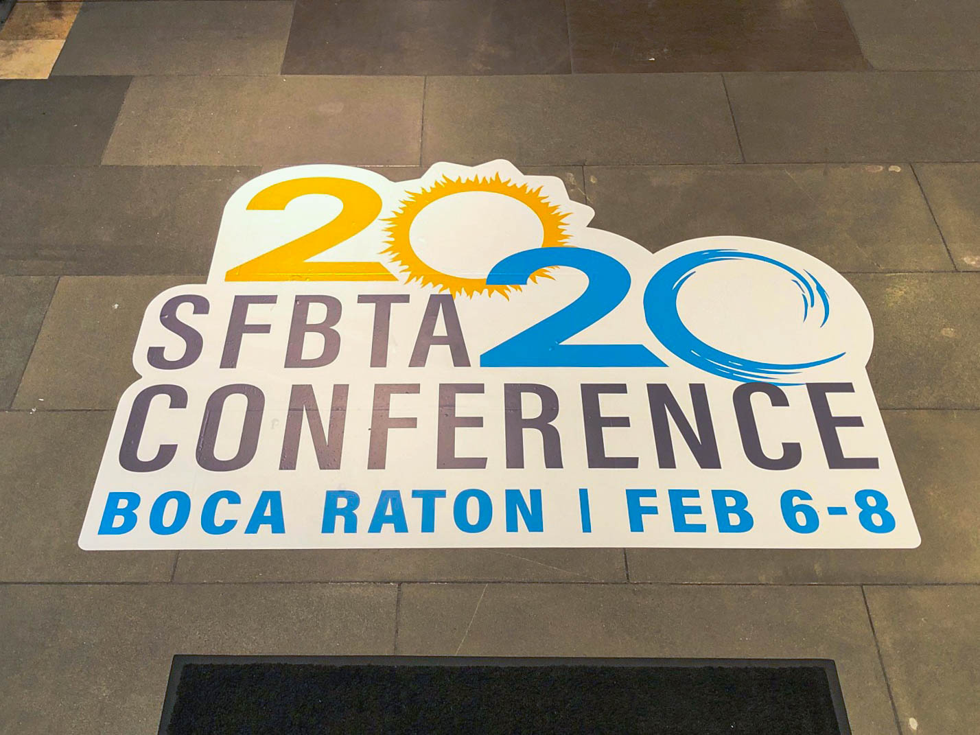 Floor Graphic for Conference in Boca Raton