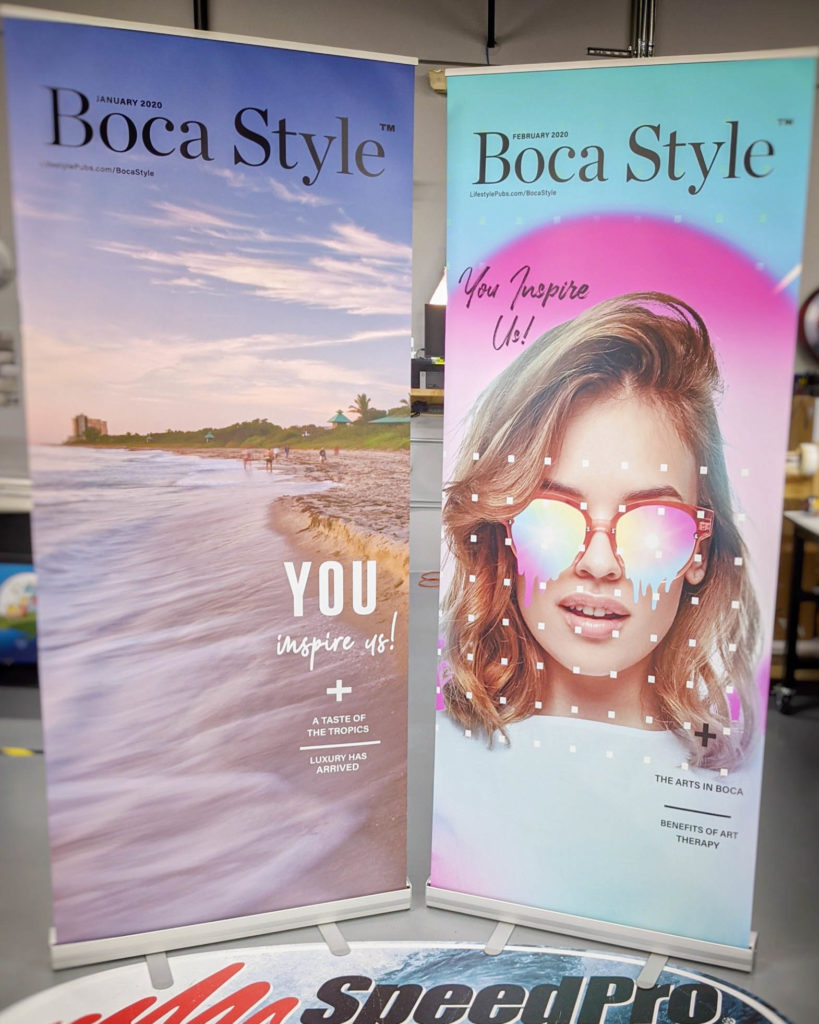 Retractable Banner in Boca Raton