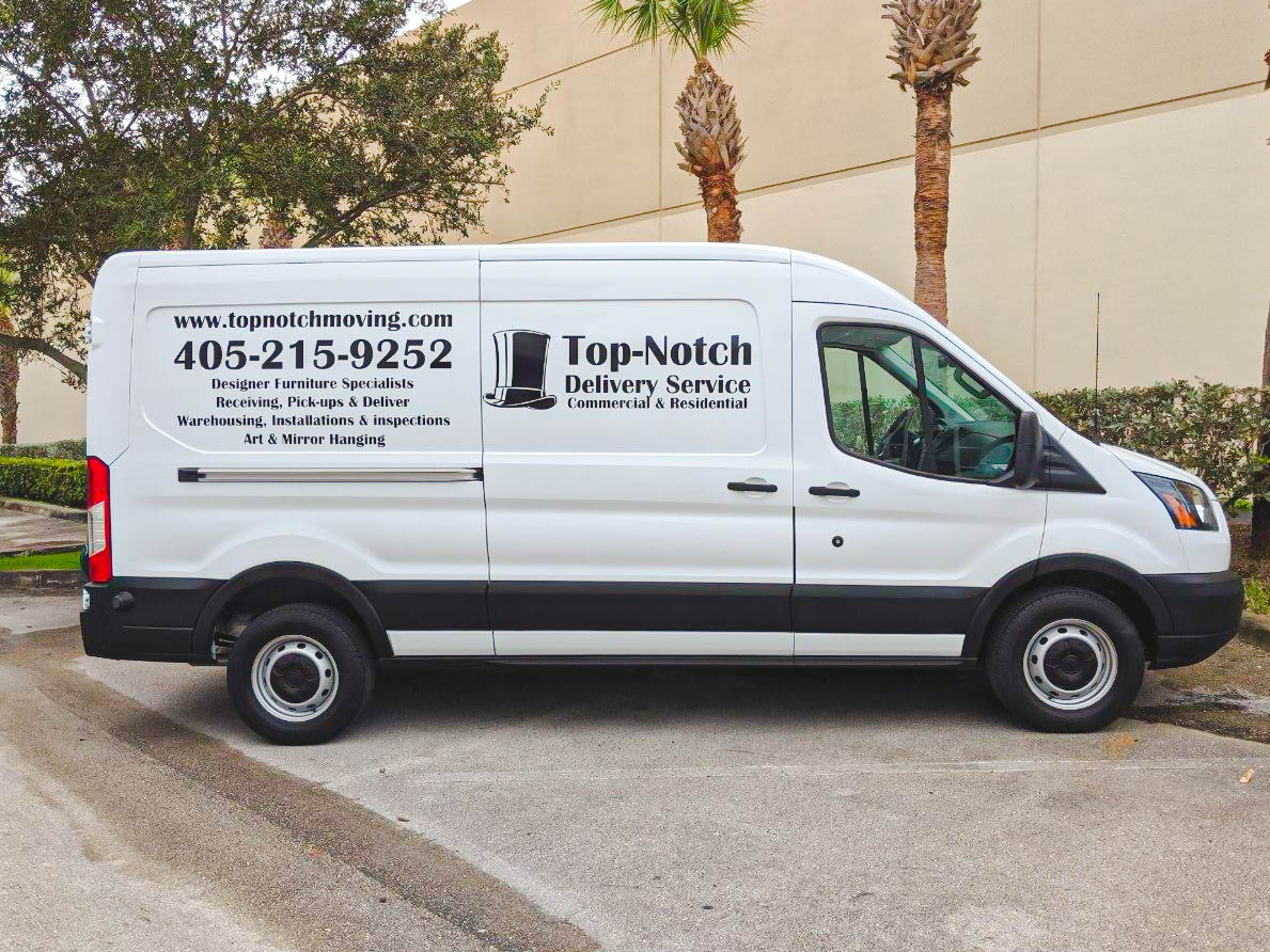 Partial Van Wrap on Cargo Van