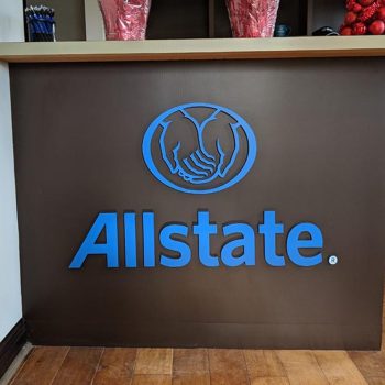 Backlit Lobby Sign Boynton Beach | Reception Logo Signage