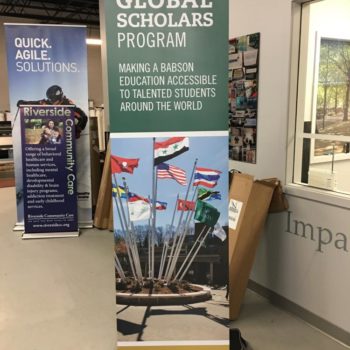 babson global scholars program standing banner