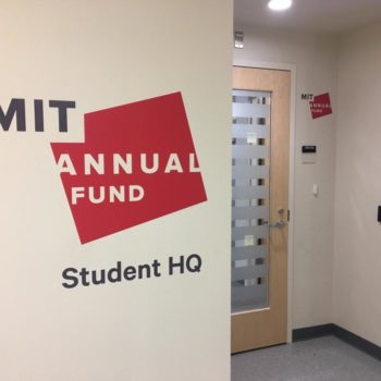 mit annual fund wall decal