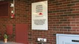 animal rescue league of Boston outdoor mounted wall sign