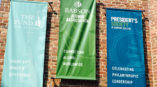 Babson college outdoor banners 