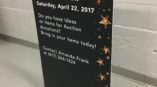 Reach for the stars auction standing banner 