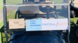 golf cart sponsor signs 