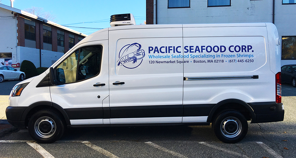 seafood vehicle decals