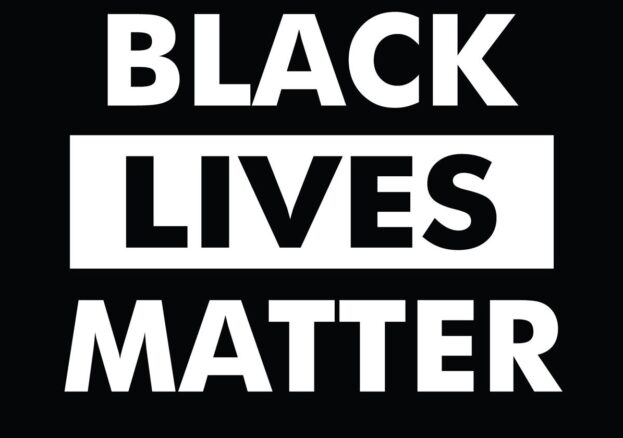 (4 pack) Black Lives Matter Lawn Sign - Double Sided with Stake