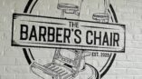 barber shop decal graphic