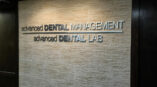 Medical office dimensional lettering