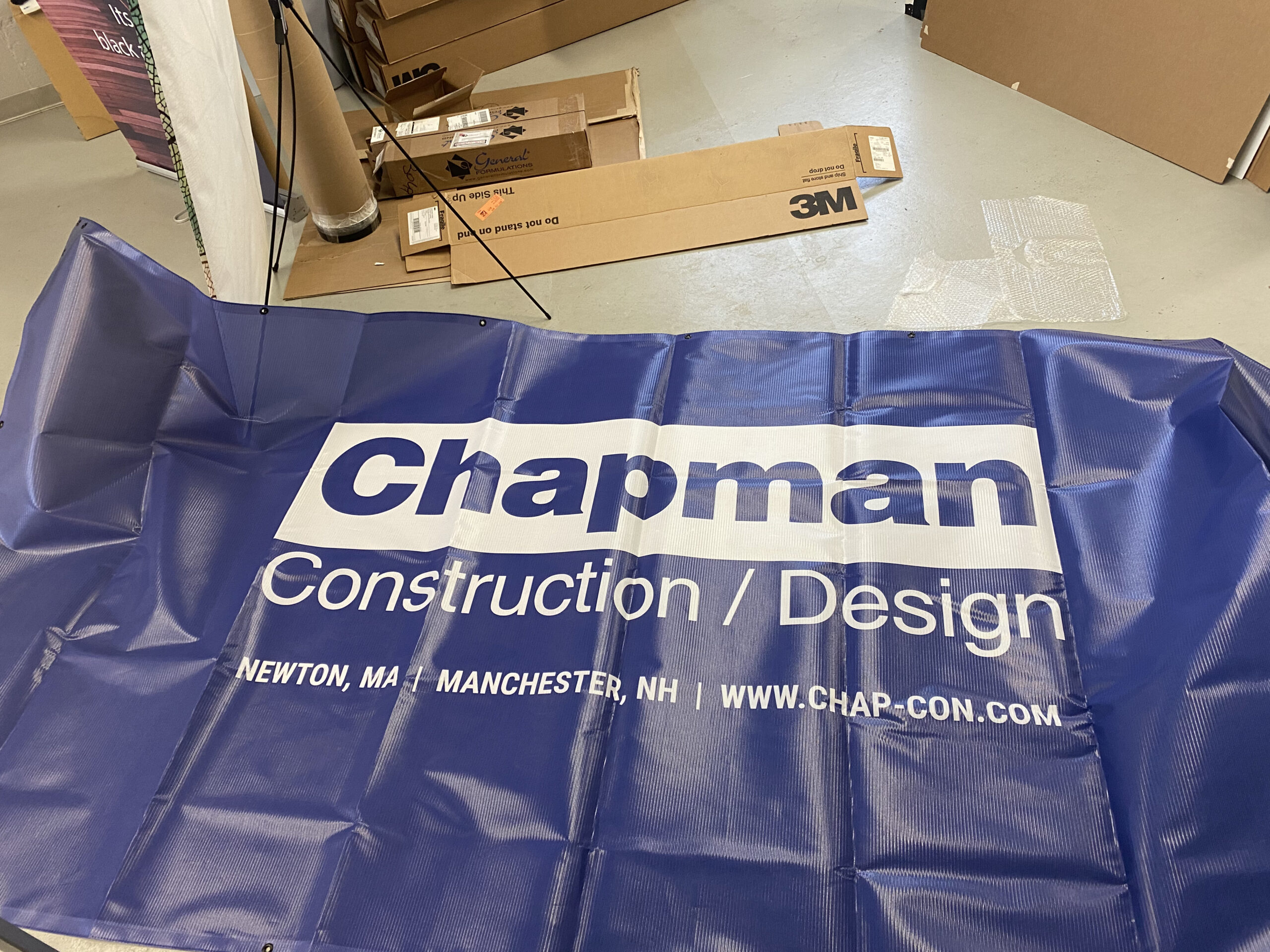 construction banner