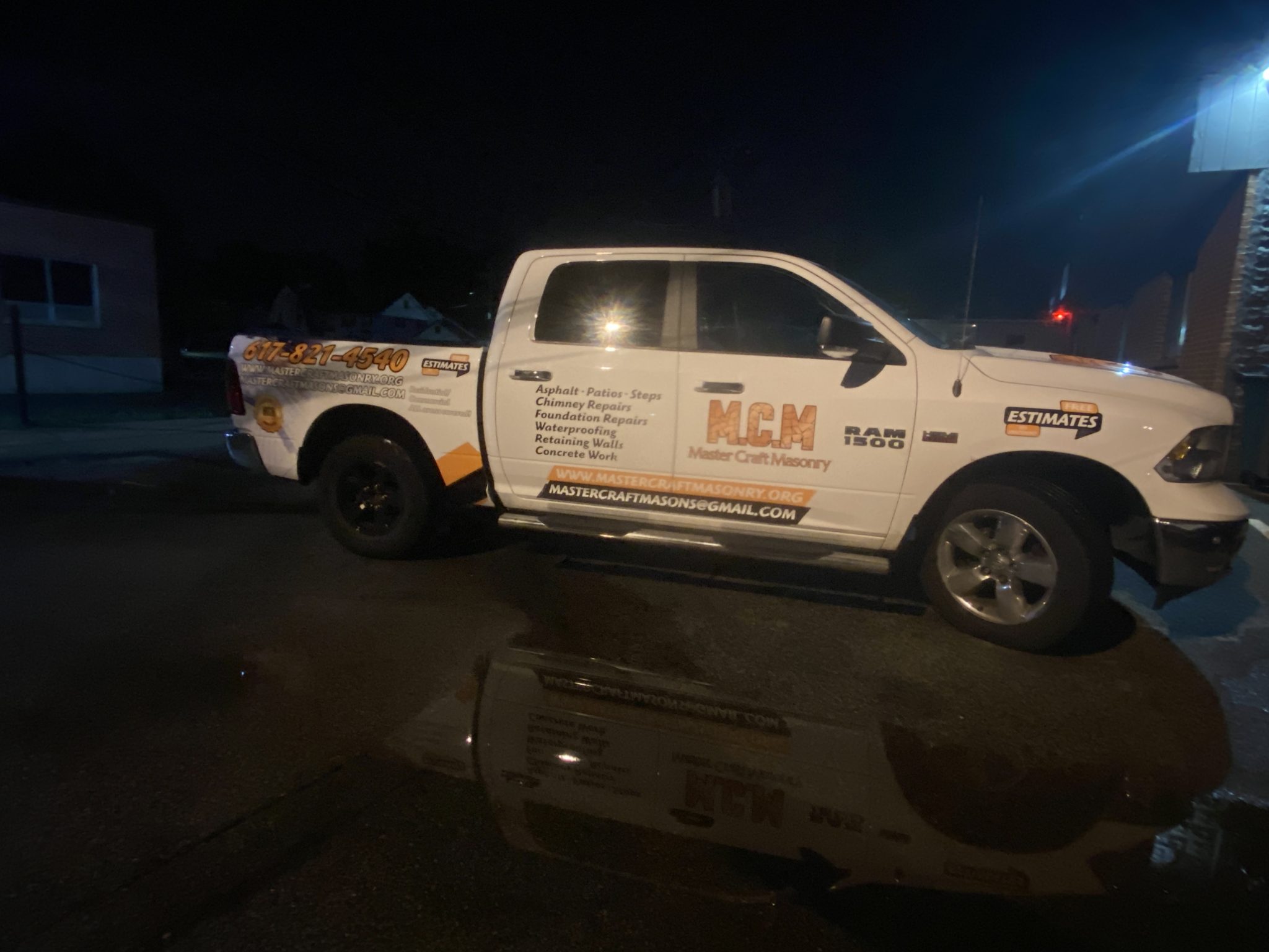Vehicle Lettering and Partial Truck Wraps