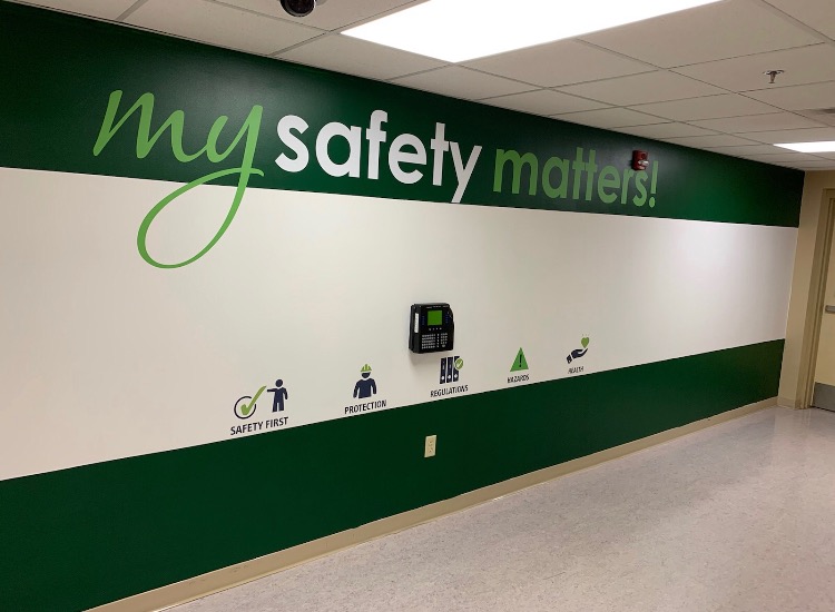 my safety matters wall graphic 