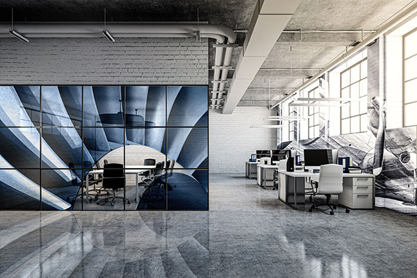 SpeedPro office wall graphics 