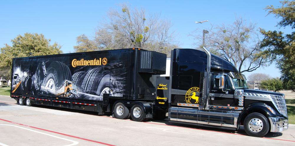 Continental truck fleet wrap 