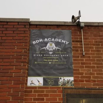 outdoor banners for bdk academy