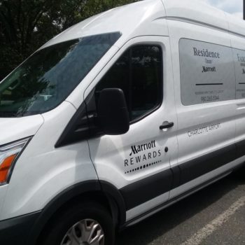 company wrap for transportation vans