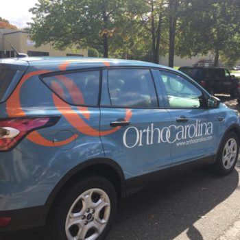 orthocarolina vehicle wraps