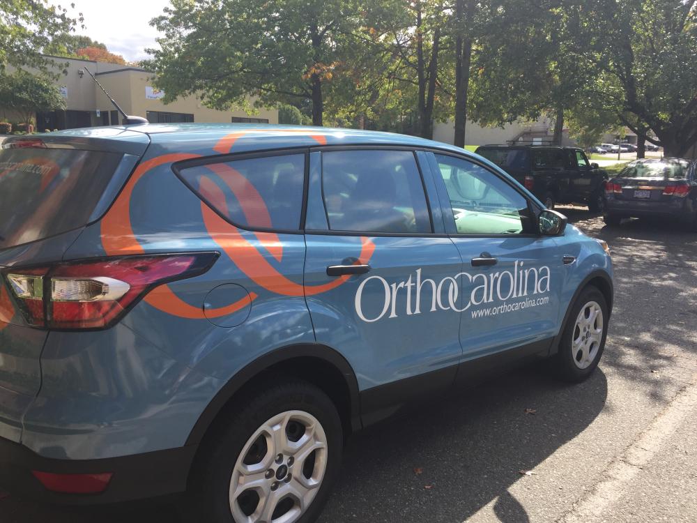 orthocarolina vehicle wraps